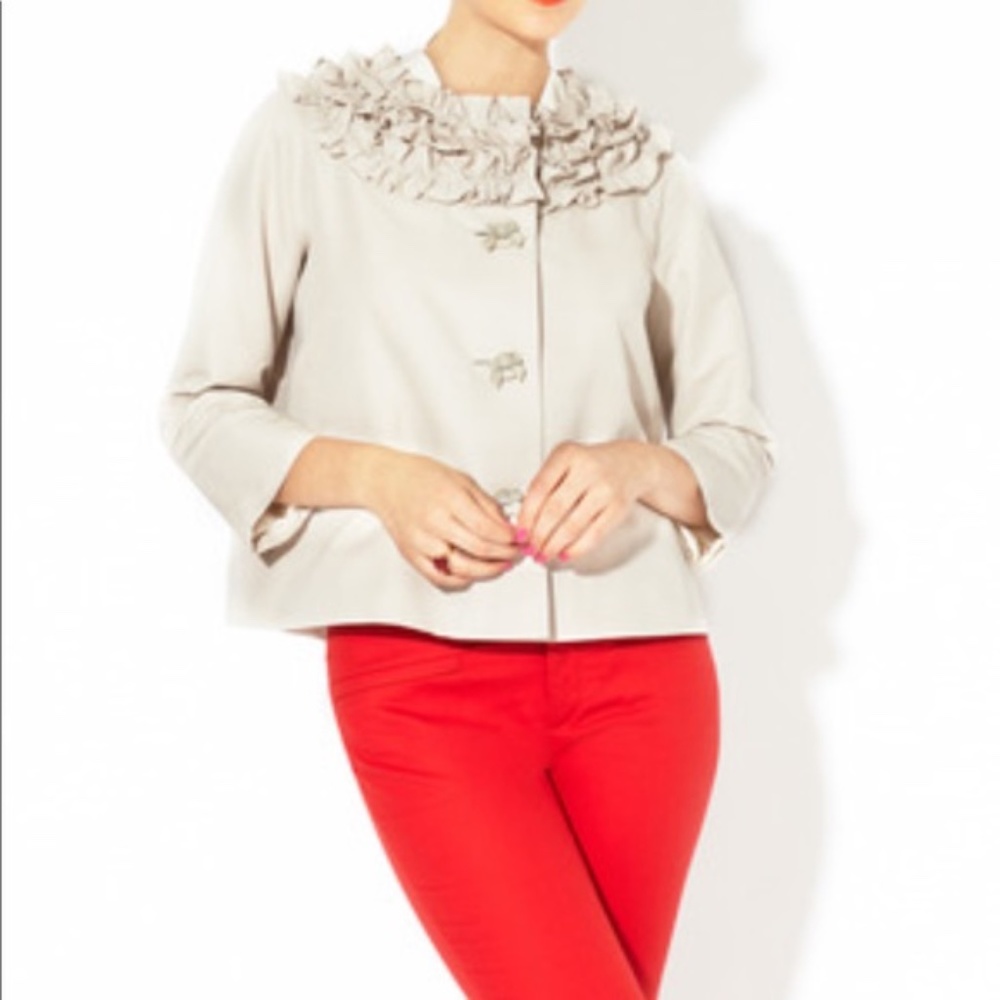 Kate Spade Mina Ruffle Jacket